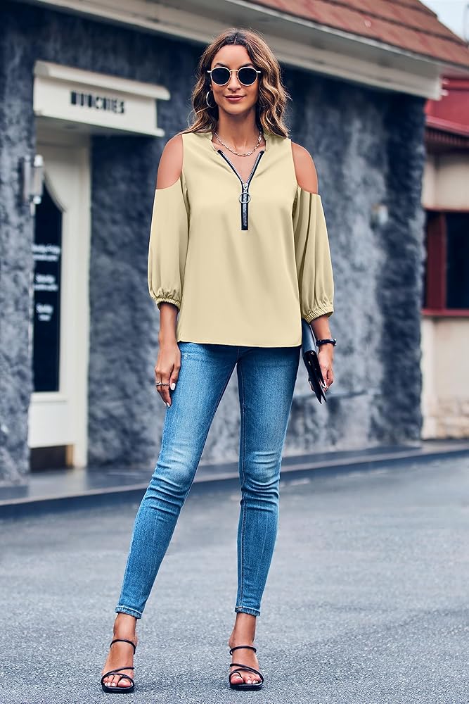 トップス CLANE LANTERN SLEEVE TOPS cn59165007.png